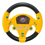 Volante Infantil Musical Motorista Gira 360 Com Luzes E Som