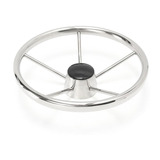 Volante Inox 343mm Universal Para Embarcação