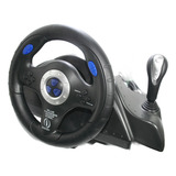 Volante Interact Blue Thunder Racing Wheel Playstation2 Ps1