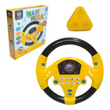 Volante Interativo Infantil Motorista Brinquedo Musical Som