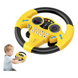 Volante Interativo Infantil Motorista Brinquedo Musical Som