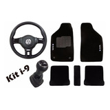 Volante Jetta Preto Tapete Bordado Kit Bola Cambio Gol G4