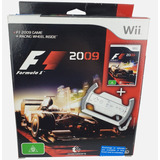Volante + Jogo Oficial De Fórmula 1 Nintendo Wii F1 2009 Nov