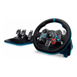 Volante Logitech Driving Force G29 Para Ps4 Ps3 Pc Preto