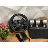 Volante Logitech G923 True Force C Pedais P Ps4 Ps5 C Nf