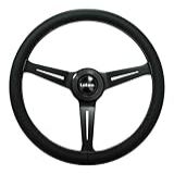Volante Lotse Class Couro Preto -haste Black-