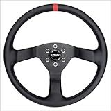 Volante Lowv R Spak Preto Revestido Couro