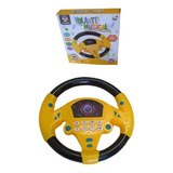 Volante Musical Infantil Grande Colorido Brinquedo Com Som