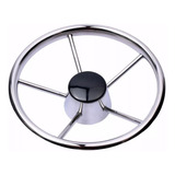 Volante Nautico Aço Inox Barcos Lanchas Fishing 15 1 2