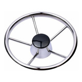 Volante Náutico Barcos Lanchas Em Inox 343mm