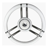 Volante Náutico Branco Italiano Savoretti Luxo T27w 35