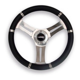 Volante Náutico Em Inox Lotse H2o Cubo P Bass Boat Lancha