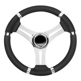 Volante Náutico Emborrachado Savoretti 35cm Preto T18rb 35