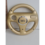 Volante Nintendo Wii Gold Dourado Mario Kart Original Japão