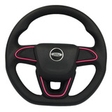Volante Novo Onix Pink Para Ford