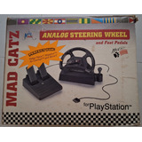 Volante Pedais Para Ps1
