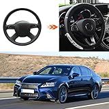 Volante Preta Volante Volante Couro Microfibra Adequado Para Volante Carro 35 A 35 Cm Gran