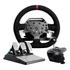 Volante Pxn v10 Gamer Force Feedback Simulador Racing C  Câmbio Preto