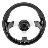 Volante Race Style Car De 13 Polegadas Pu Stylish Look Impac