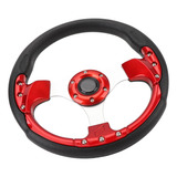 Volante Race Style Car De 13 Polegadas Pu Stylish Look Impac