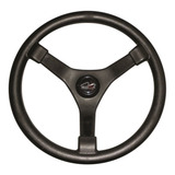 Volante Universal Náutico Theta Preto 3 Raios Reforçado 34cm