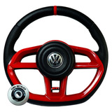 Volante Vermelho Golf Gti