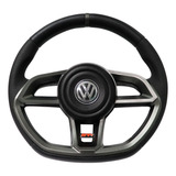 Volante Vermelho Gti Esportivo Fusca Brasilia Buggy C Cubo