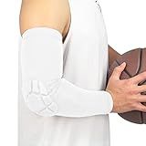Vôlei Cotoveleira Respirável Bandagens Cotovelo Mangas Proteção Goleiro Almofadas Braço Handebol Para Vôlei Futebol Nanyaciv