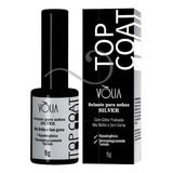 Vòlia Selante Para Unhas Silver 9g Alto Brilho Top Coat