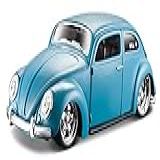 Volkswagen Beetle Blue Outlaws 1/24 Diecast Model Car By Maisto