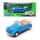 Volkswagen Beetle Fusca Conversível Nex Models 1 24 Welly