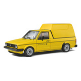 Volkswagen Caddy Mk.1 German Post 1982 1:18 Solido Amarelo