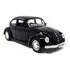 Volkswagen Fusca 1957 Fuscao Preto 12cm Beetle Metal
