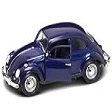 Volkswagen Fusca Beetle 1967 1 18 Yat Ming Azul