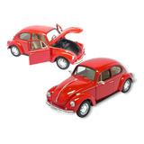 Volkswagen Fusca Miniatura Colecionável 1 24 Metal Welly
