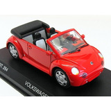 Volkswagen Vw Fusca New Beatle Conversível 1 43 Vermelho