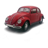 Volkwagen Fusca 1967 1 18 Road Signature Yatming Vermelho