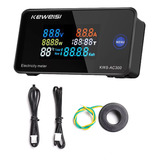 Voltimetro 50 300 Volts Amperímetro 100a Tensão Temperatura