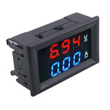Voltímetro Amperímetro Digital Led Dc 100v 10a Shunt Interno