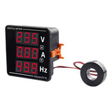Voltimetro amperimetro freguencimetro 50