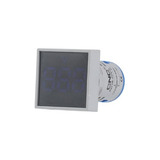Voltímetro Digital Ac De Painel Escala De 12vac A 500vac