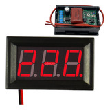 Voltímetro Digital Lcd 30 500v Painel Energia 110v 220v Ac