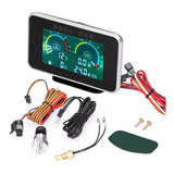 Voltímetro Digital marcador Temperatura Água Carro Caminhão