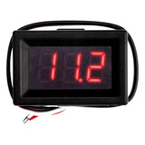 Voltímetro Digital Medidor 12v Som Auto 3 Fios Display Led