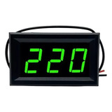 Voltimetro Digital Medidor Tensão Led Ac Ca 110v 220v 380v