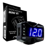 Voltímetro Mini Stetsom Mini Vt Medidor De Bateria Digital