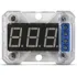 Voltímetro Vex-1 Banda Medidor Digital Expert Led Azul Novo