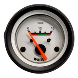 Voltímetro Willtec Plus 52mm Tuning Vw Fusca Buggy