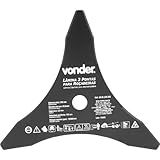 Vonder Lâmina De 3 Pontas Para Roçadeiras 255 Mm X 20 0 Mm