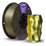 Voolt3d Filamento Impressão 3d 1 Kg X 1 75mm Cor Preto E Dourado